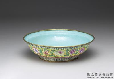 图片[2]-Copper-body painted enamel dish with flowers of four seasons, Qing dynasty, Qianlong reign (1736-1795)-China Archive